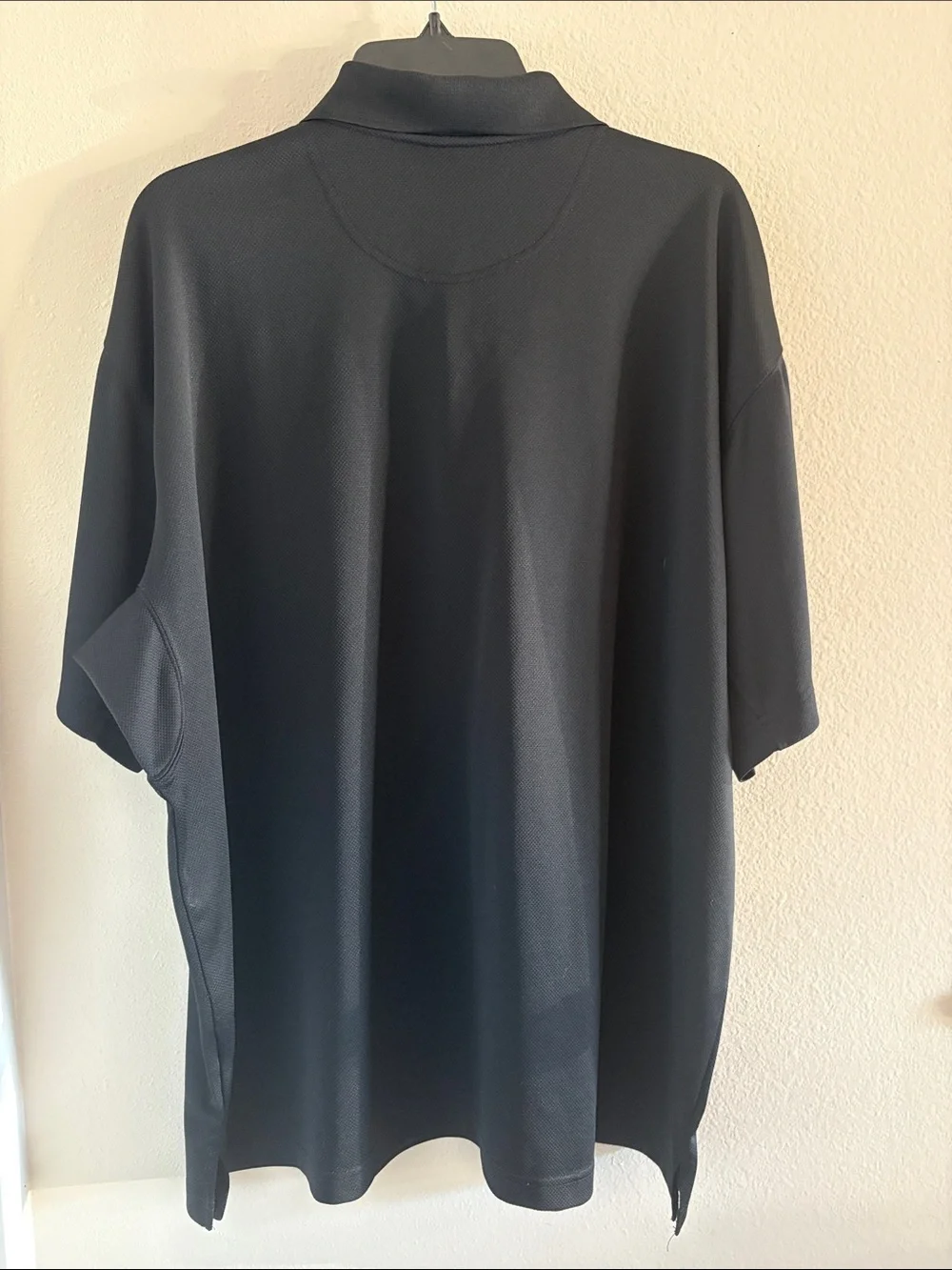 Columbia Black Polo with White Logo